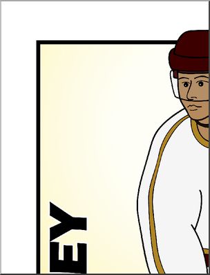 Large Poster: Sports – Hockey (color)