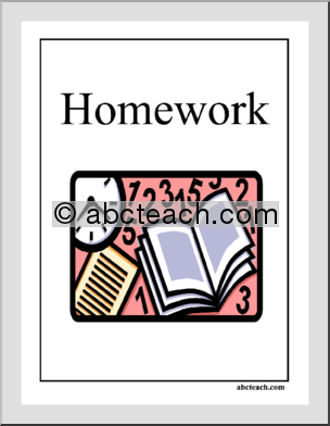 Portfolio Cover: Homework