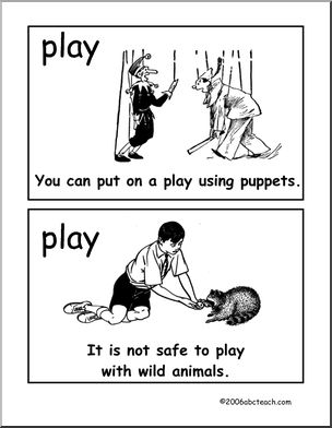 Play (primary) Homonym