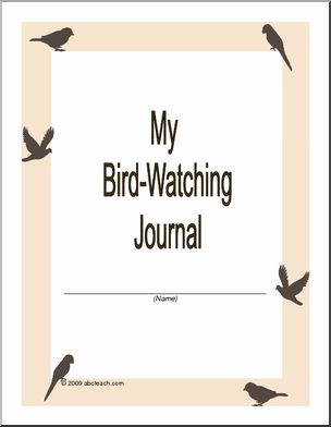 Project: Bird-Watching Journal- Cover