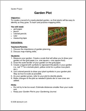 Project: Gardening Journal – Plot the Garden