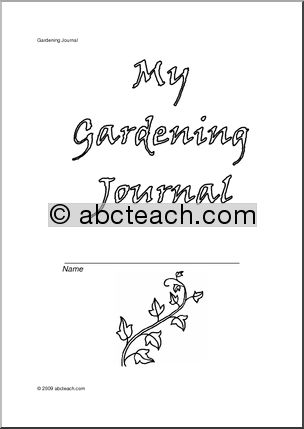 Project: Gardening Journal Set (b/w)