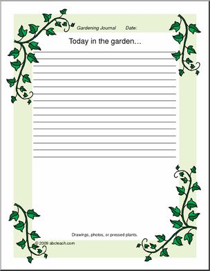 Project: Gardening Journal – Field Notes
