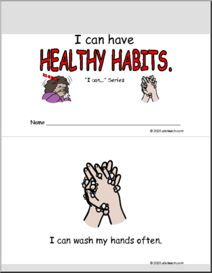 I Can Have Healthy Habits Booklet (color)