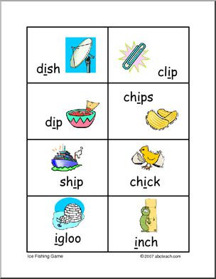 Board Game: Ice Fishing (primary/elem)