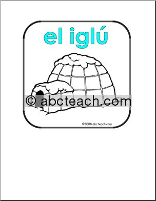 Spanish: SeÃ’al TemÂ·tica – El IglË™ (primaria/elementaria)