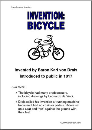 Poster: Invention – Bicycle
