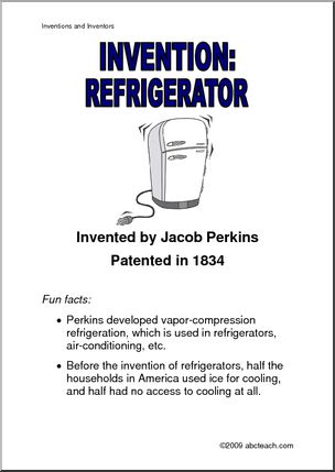 Poster: Invention – Refrigerator