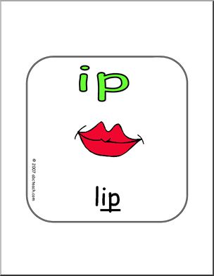 Word Family – IP Sign