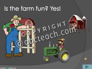 PowerPoint: Presentation with Audio: Is the Farm Fun?  (primary)