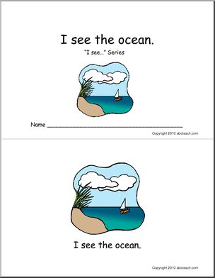 Early Reader: I see…(ocean) (color)