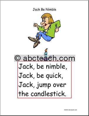 Nursery Rhymes: Jack Be Nimble