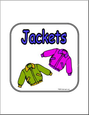 Sign: Jackets