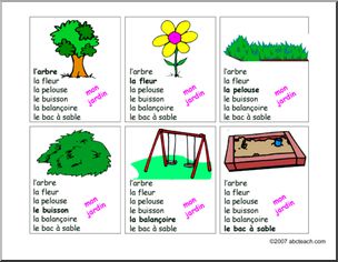 French: Jeu des Sept FamillesÃ³thÃ‹me: mon jardin