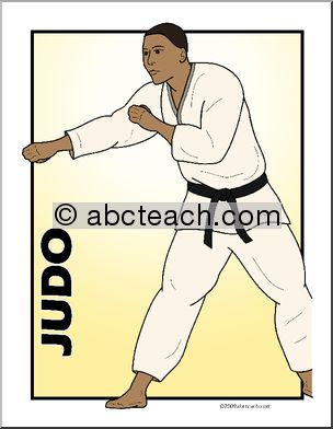 Poster: Sports – Judo (color)
