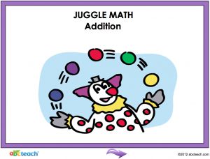 Interactive: Notebook: Math: Juggle Math (addition)