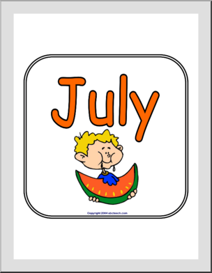 Sign: July