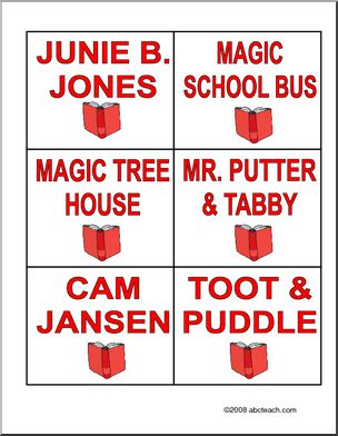Labels: Book – by Series (set 3)