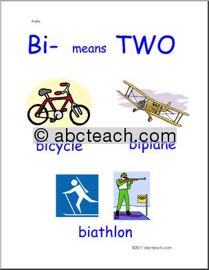 Prefix Bi (primary) Poster