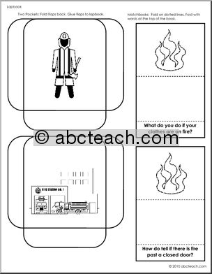 Lapbook: Fire Safety (primary/elem)