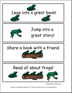 Bookmarks: Frogs