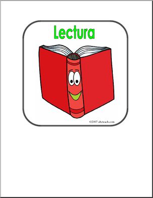 Spanish: Poster – “Lectura” (elementaria)