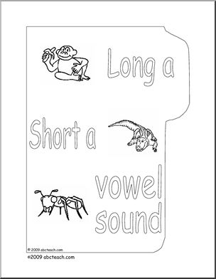 Vowel Sounds A (b/w) Sorting Game