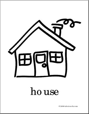 Coloring Pages: My Letter H Coloring Book