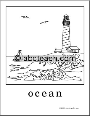 Coloring Pages: My Letter O Coloring Book