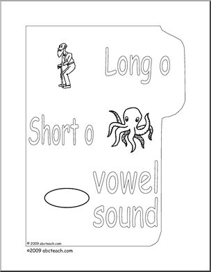 Vowel Sounds O (b/w) Sorting Game