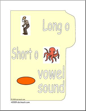 Vowel Sounds O (color) Sorting Game
