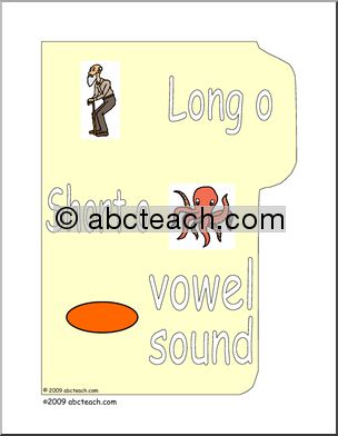 Vowel Sounds O (color) Sorting Game