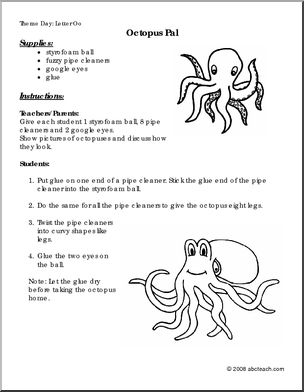 Activity: Octopus Pal