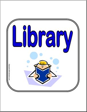 Sign: Library (version 2)