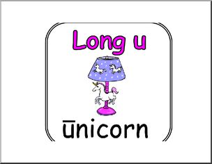 Sign: Long U (as in unicorn)