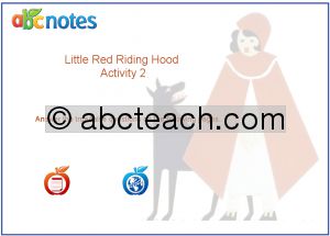 Interactive: Flipchart: ESL: Little Red Riding Hood-Activity 1