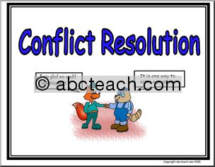 Poster: Life Skills – Conflict Resolution