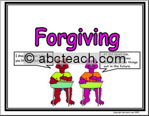 Poster: Life Skills – Forgiving