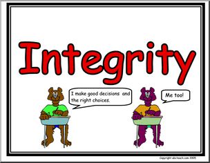 Poster: Life Skills – Integrity