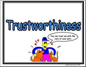 Poster: Life Skills – Trustworthiness