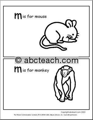 M Words’ ABC Booklet