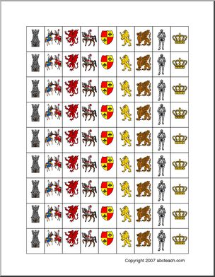 Medieval Theme (color) Counters