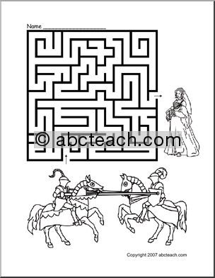 Maze: Middle Ages (medium)