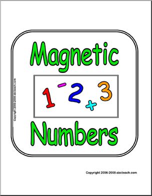 Sign: Magnetic Numbers