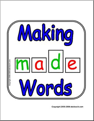 Sign: Making Words