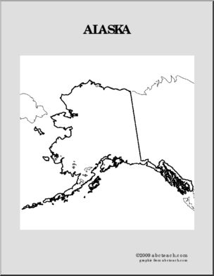 Map: U.S. – Alaska