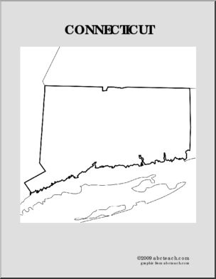 Map: U.S. – Connecticut
