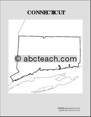 Map: U.S. – Connecticut