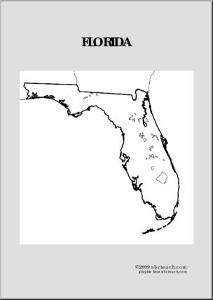 Map: U.S. – Florida
