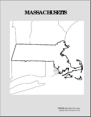 Map: U.S. – Massachusetts